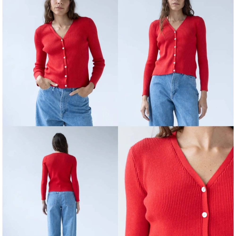 Shaina Mote Red Nolita Cartigan